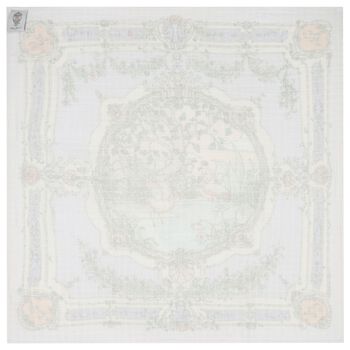 Violet Tapestry Swaddle Carr&eacute; Baby Blanket