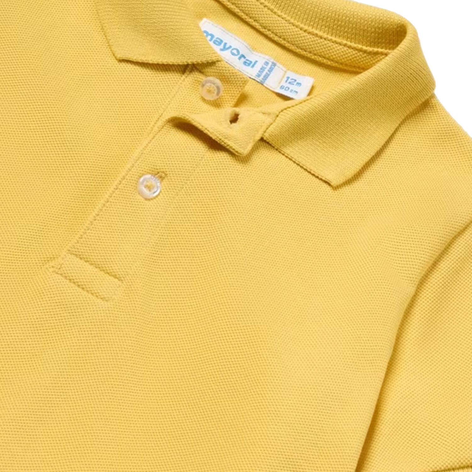 Younger Boys Yellow Polo Shirt, 2, hi-res image number null