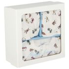 طقم ملابس القطن باللون  العاجي على شكل دب مرح, 1, hi-res