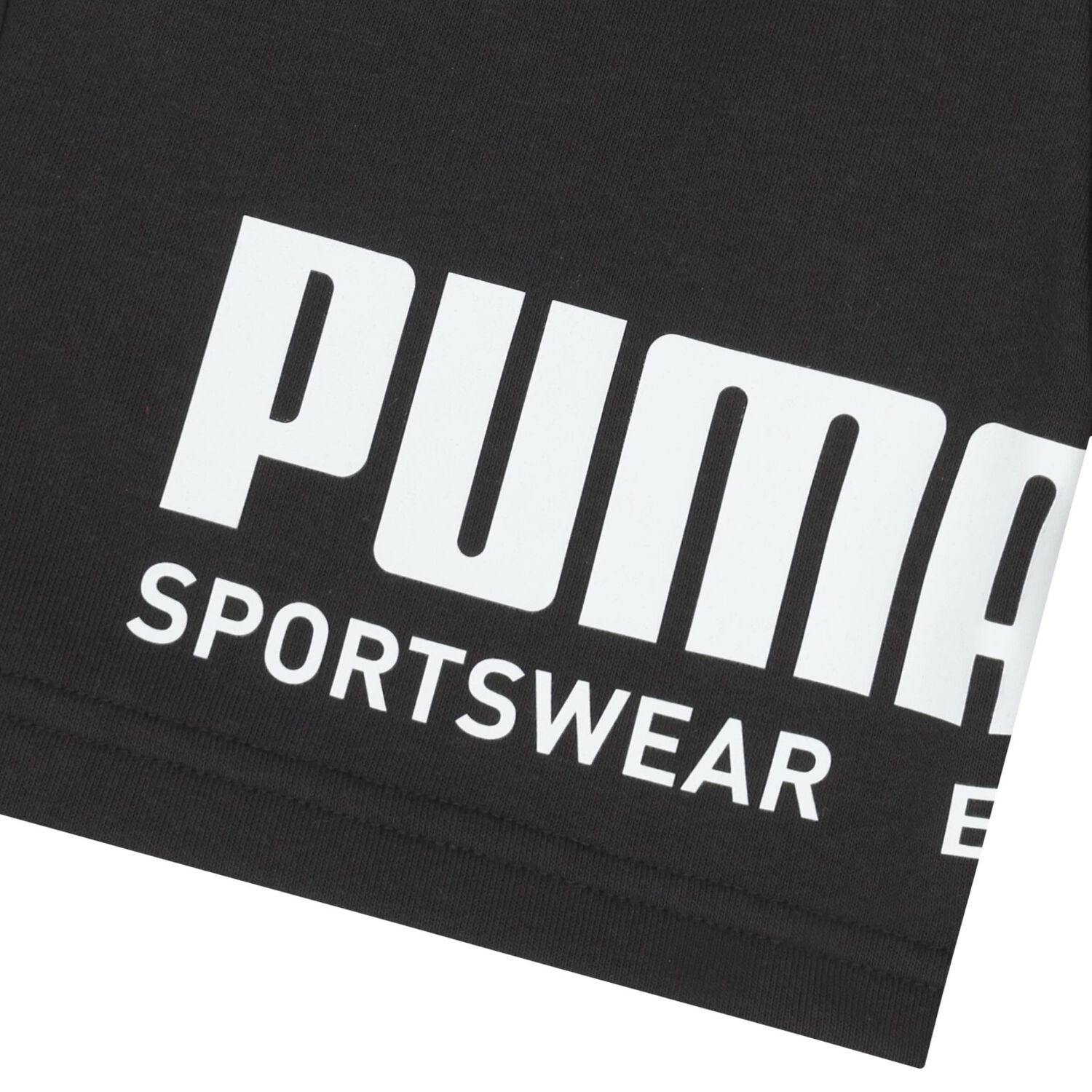 شورت بالشعار باللون الاسود للاولاد , 1, hi-res