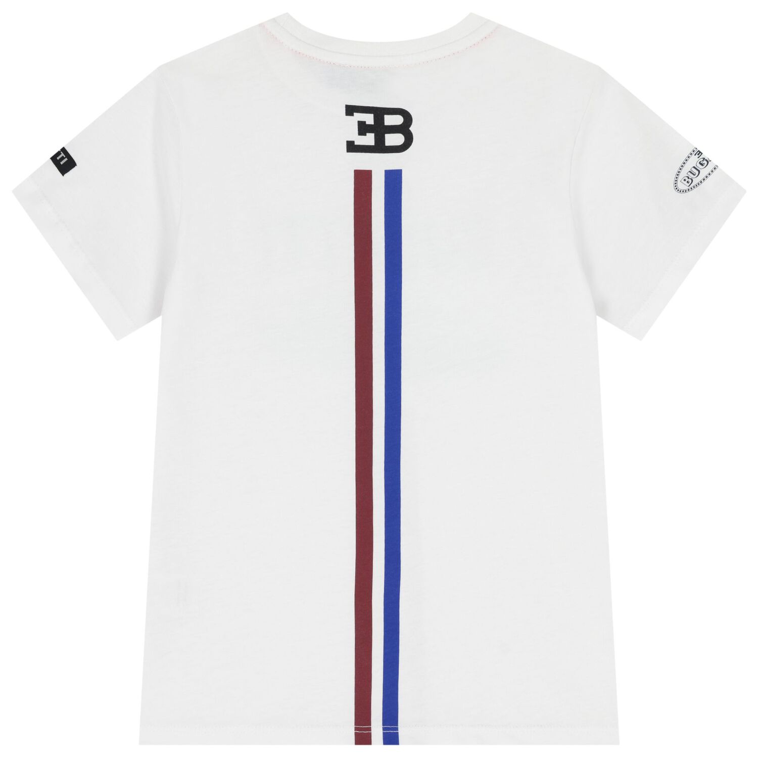 Boys White Logo T-Shirt, 1, hi-res