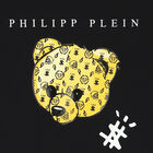 تيشيرت أولاد بالشعار باللون الأسود, 1, hi-res