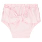 Baby Girls Pink Logo Dress Set, 1, hi-res