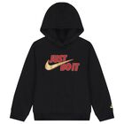 Boys Black Logo Tracksuit, 1, hi-res