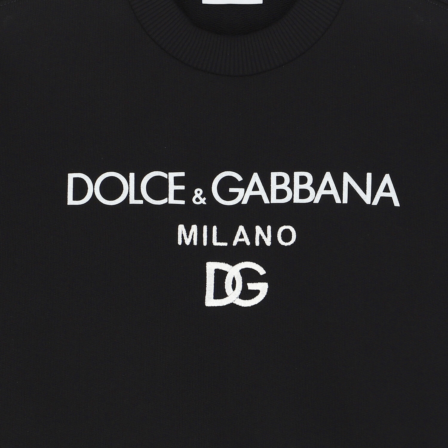 Boys Black Logo Sweatshirt, 1, hi-res image number null