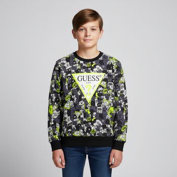 Boys Grey Logo Sweatshirt