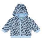 Younger Boys Blue Logo Tracksuit, 1, hi-res