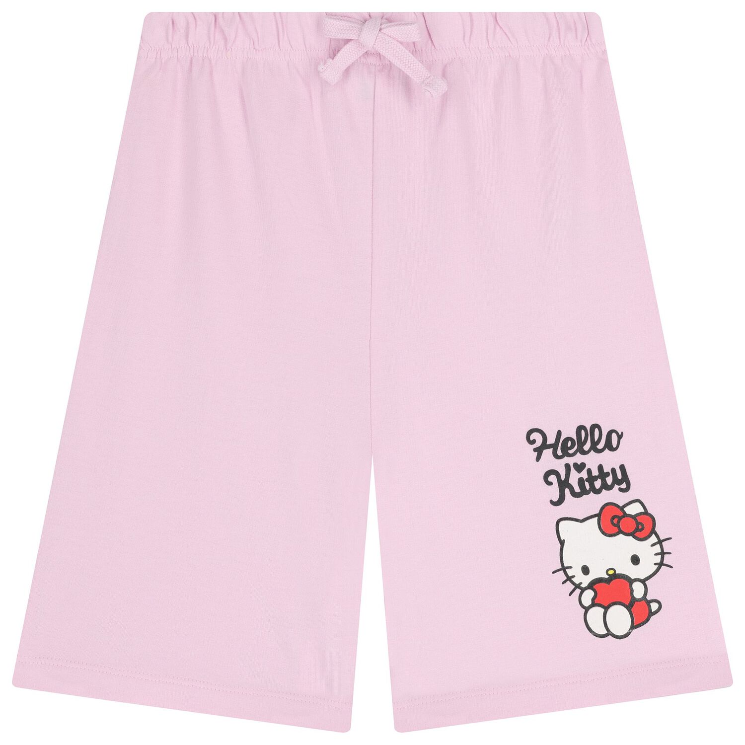 Girls Red Hello Kitty Shorts Set, 1, hi-res