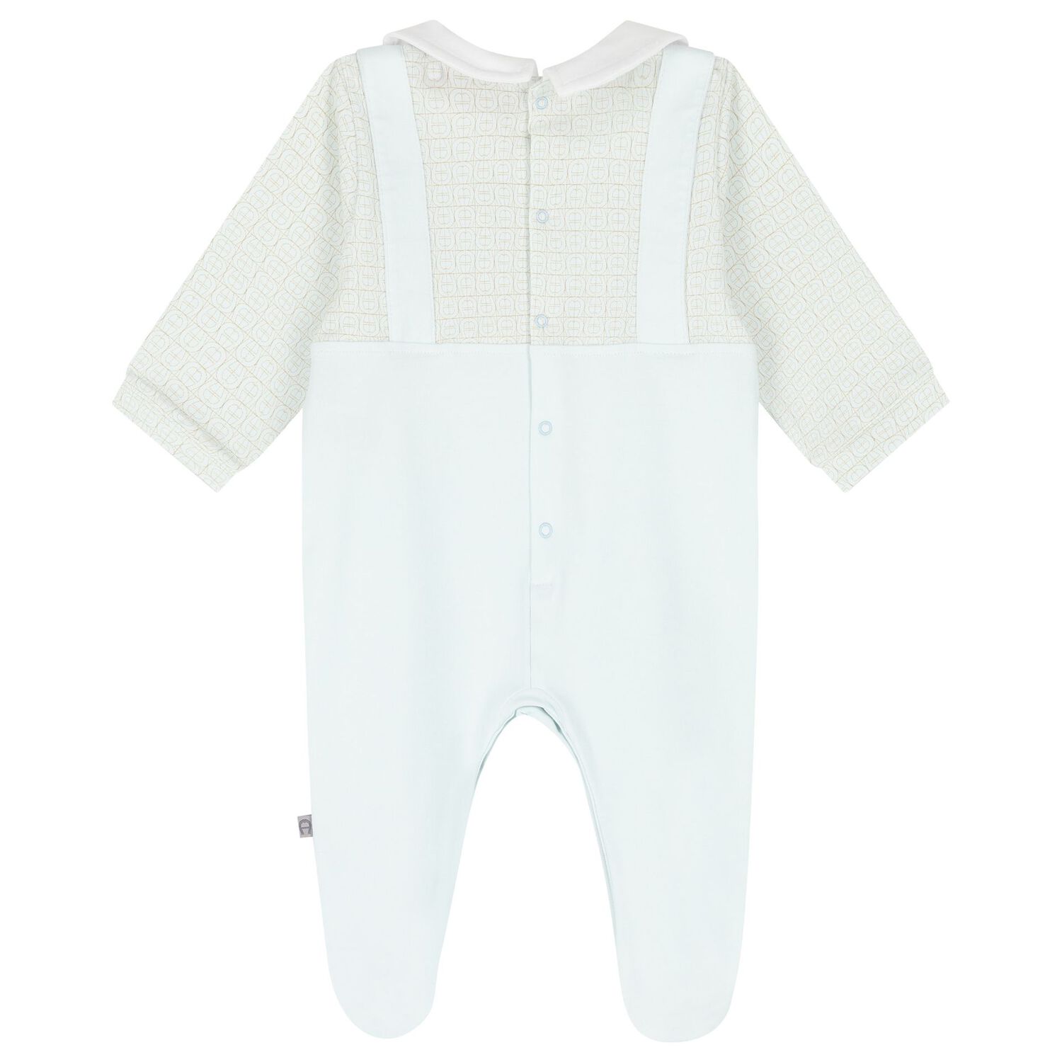 افرول اولاد بالشعار باللون الأزرق للأطفال, 2, hi-res