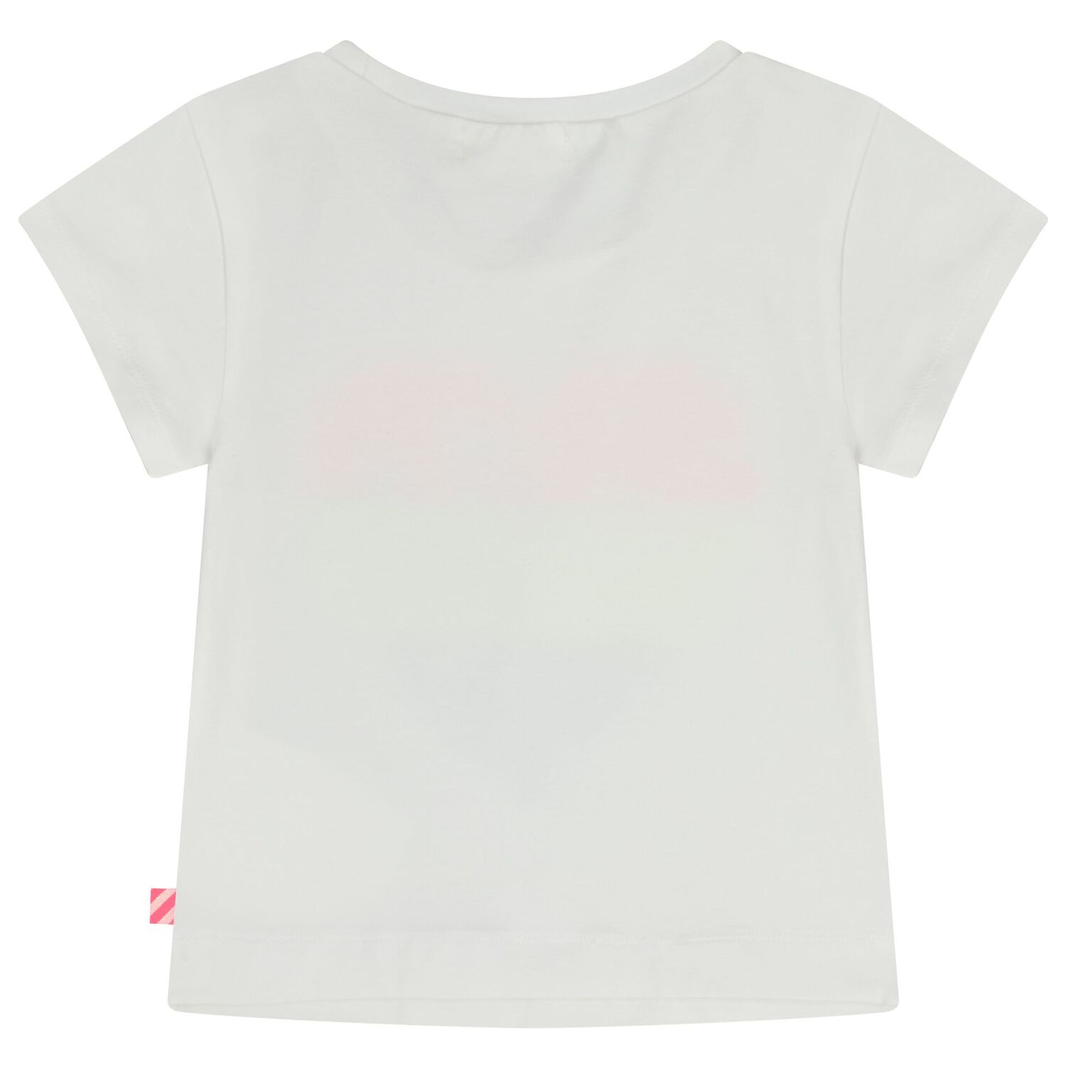 Girls White Rhinestone T-Shirt, 1, hi-res