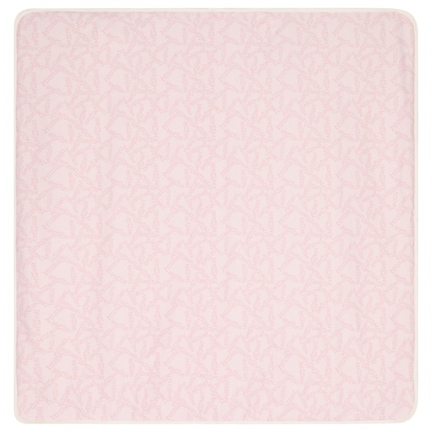 Baby Girls Pink Logo Blanket, 2, hi-res