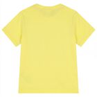 Boys Mini Me Yellow Logo T-Shirt, 3, hi-res