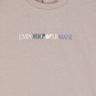 Younger Boys Blue, Ivory & Beige T-Shirts ( 3-Pack ), 1, hi-res