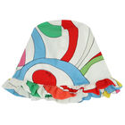 Baby Girls Ivory Marmo Babygrow Set, 1, hi-res