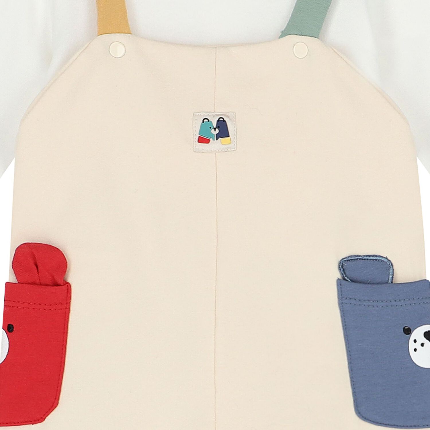 Baby Boys Ivory Romper, 1, hi-res