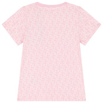 Girls Pink Logo T-Shirt