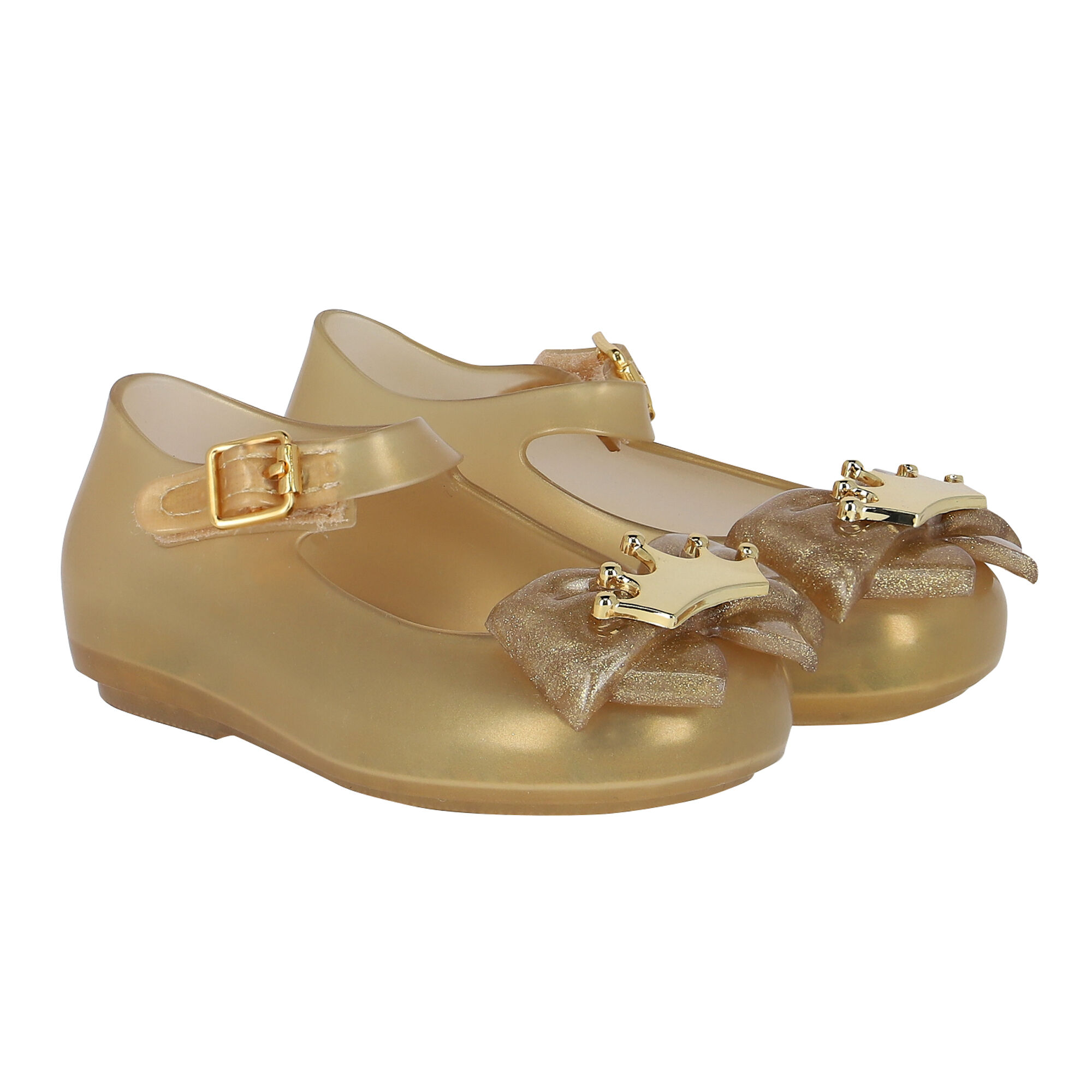 Mini melissa clearance gold bow