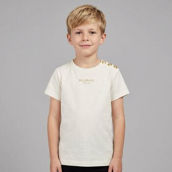 Ivory Logo T-Shirt