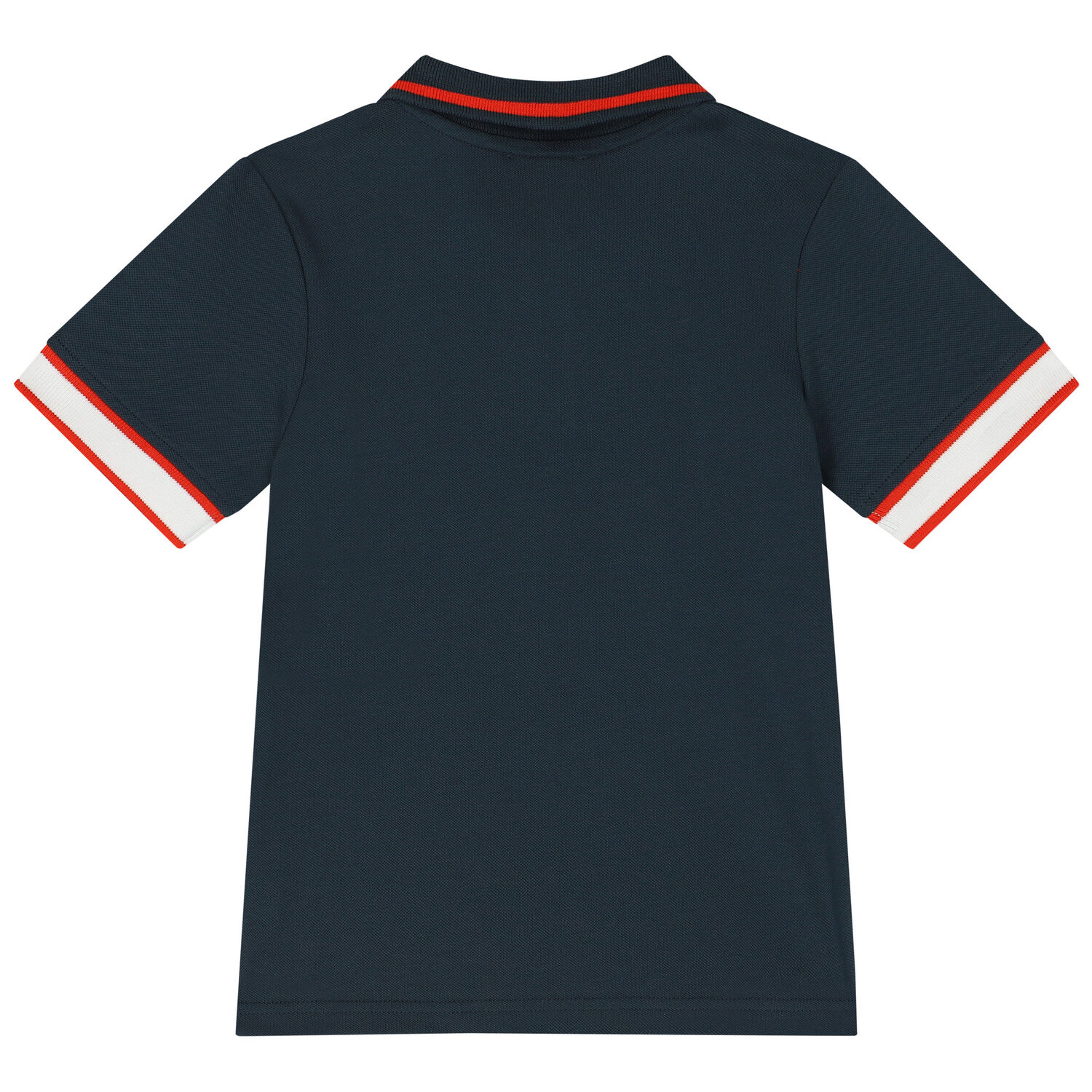 Boys Blue Logo Polo Shirt, 1, hi-res