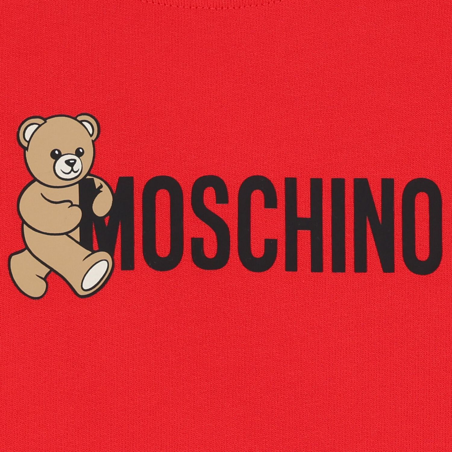 Younger Red Teddy Bear Logo Sweatshirt, 3, hi-res image number null