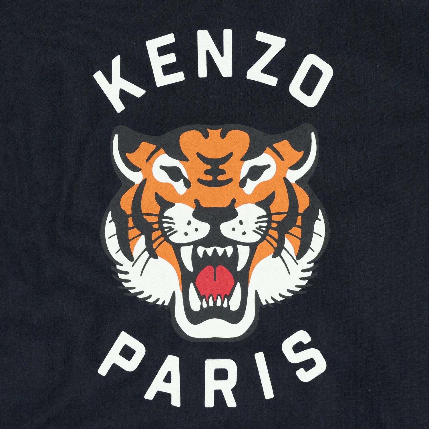 تيشيرت بشعار النمر باللون  الكحلي , 4, hi-res