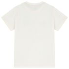 Boys Ivory Logo T-Shirt, 1, hi-res