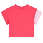 طقم بنات شورت ميني ماوس باللون الوردي, 1, hi-res