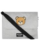 شنطة مواليد بشعار تيدي باللون الرمادي للأطفال, 7, hi-res