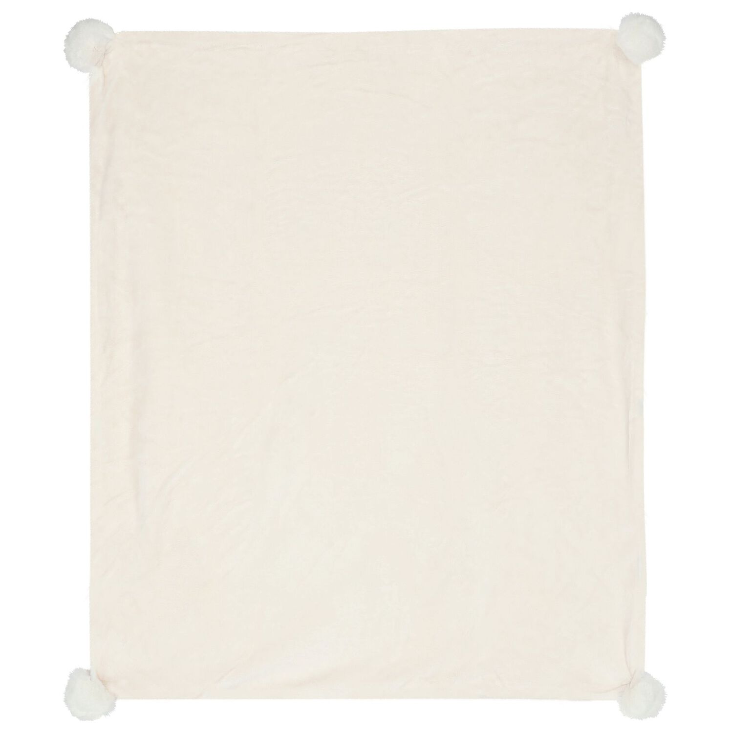 Ivory Faux Fur Baby Blanket, 4, hi-res image number null
