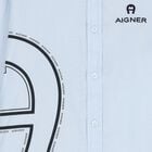 Boys Blue Logo Shirt, 1, hi-res