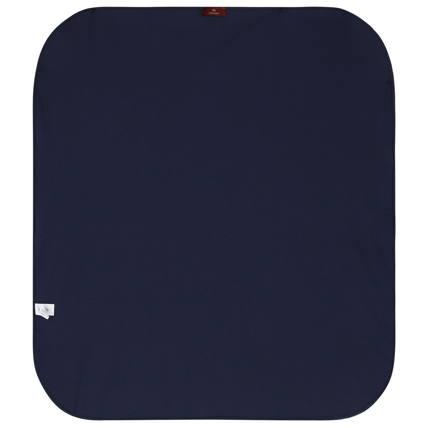 Baby Boys Navy & Gold Logo Blanket, 3, hi-res