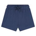 طقم شورت أبيض وبرتقالي وأزرق للأولاد الصغار, 2, hi-res