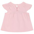 طقم شورت بنات باللون الابيض والوردى (2 قطعه), 1, hi-res