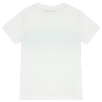Boys White Logo T-Shirt