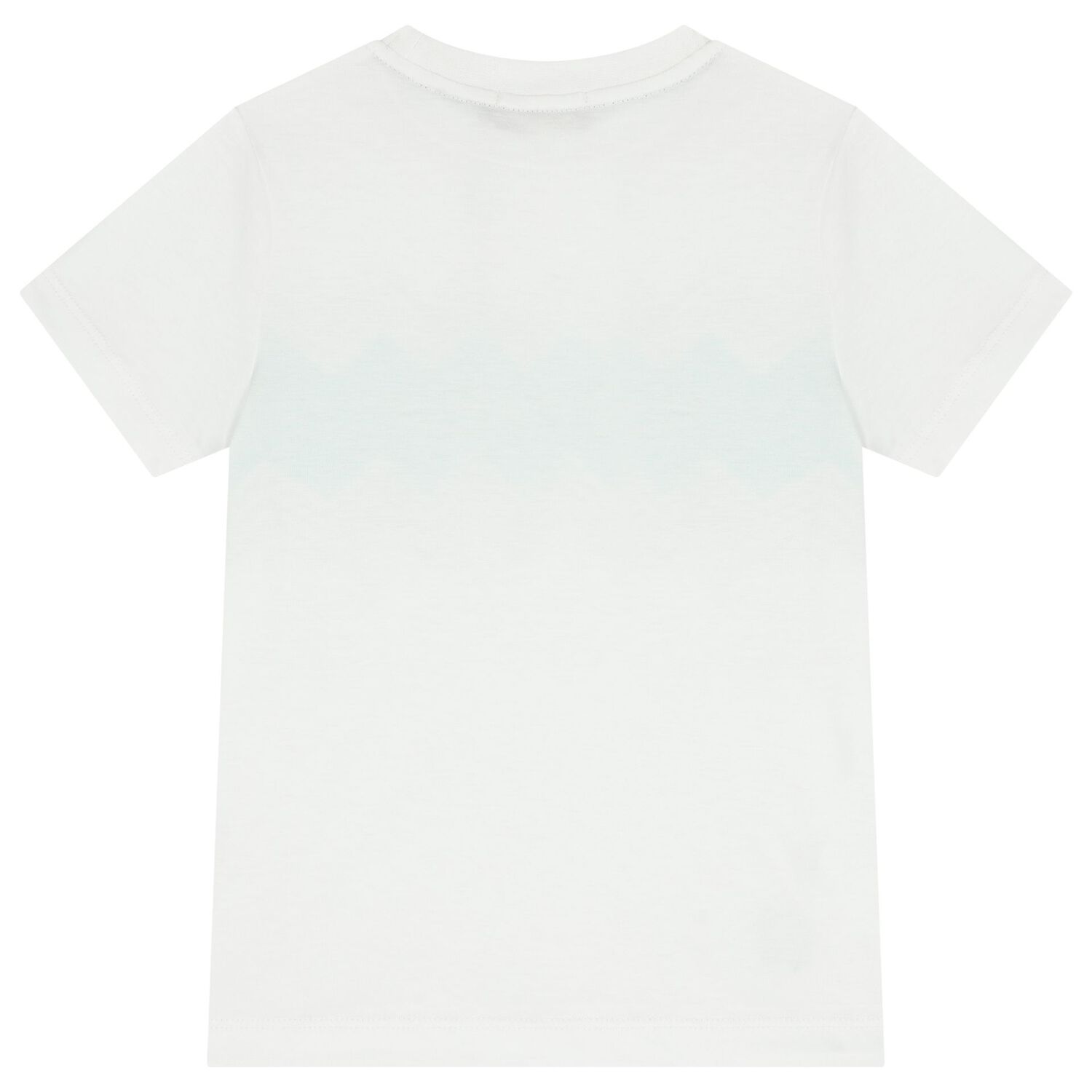 Boys White Logo T-Shirt, 2, hi-res image number null