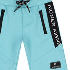 Younger Boys Aqua Logo Shorts, 2, hi-res