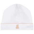 طقم ملابس أطفال تيدي بير تايم باللون الأبيض والبيج, 1, hi-res