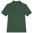 Boys Green Logo Polo Shirt, 6, hi-res