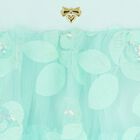 Girls Green Sequin Tulle Skirt, 1, hi-res