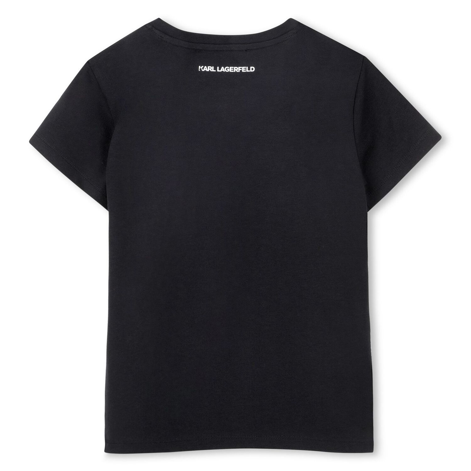 تيشيرت أسود صغير للبنات من ماركة آيكونيك, 1, hi-res