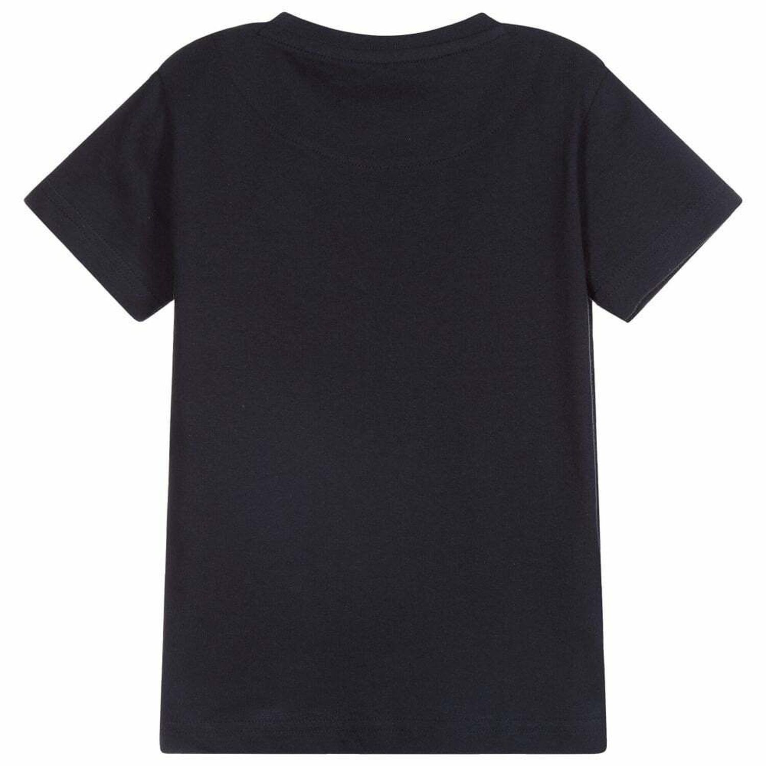 Boys Navy Holographic T-Shirt, 2, hi-res