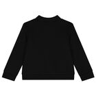 Younger Boys Black & White Logo Tracksuit Set, 1, hi-res