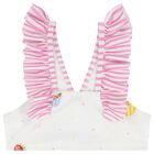 Girls Pink & White Cupcake Bikini, 1, hi-res
