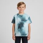 Boys Blue & White Logo T-Shirt, 1, hi-res