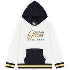 Boys Navy Blue & White Logo Tracksuit, 1, hi-res