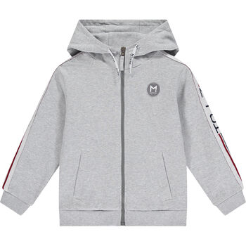 Boys Grey Logo Tracksuit