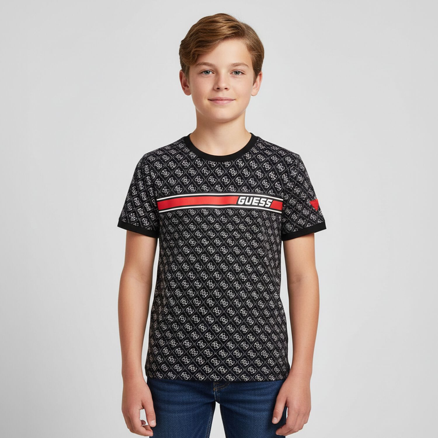 قميص بشعار البحرية للأولاد, 2, hi-res