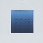 Boys Blue Logo Shorts Set, 1, hi-res