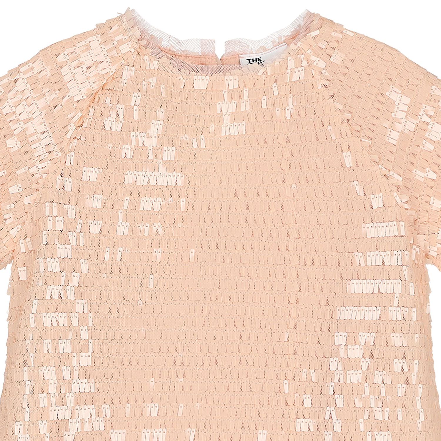 Girls Pink Sequin Dress, 1, hi-res