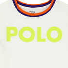 Girls Ivory Logo T-Shirt, 1, hi-res